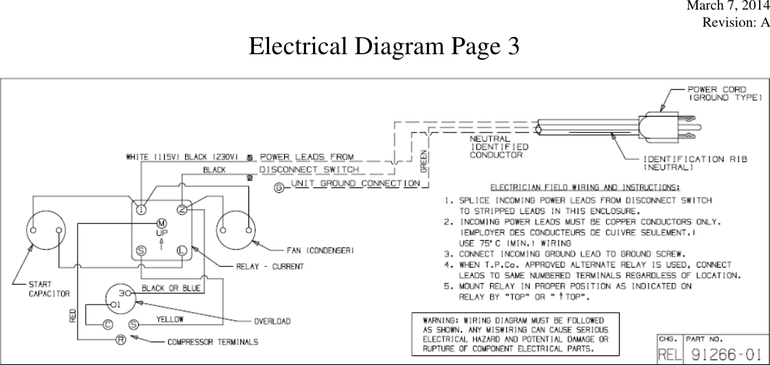 Page 3 of 3 - Tecumseh Tecumseh-Ae4456Y-Aa1Cda-Performance-Data-Sheet- June 6, 2000  Tecumseh-ae4456y-aa1cda-performance-data-sheet