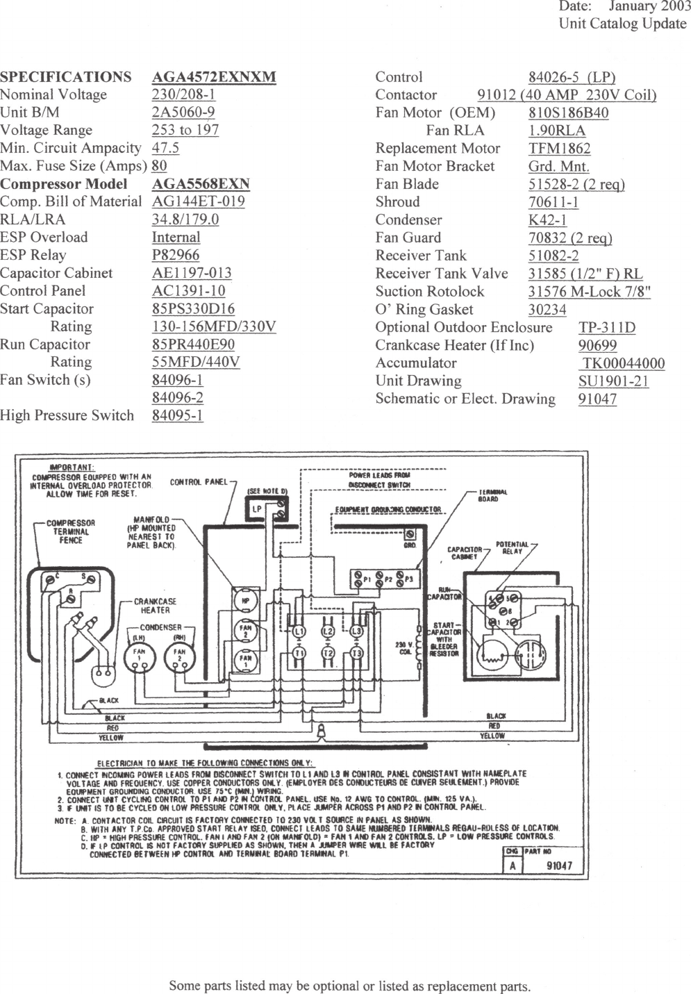 Tecumseh Aga4572Exnxm Performance Data Sheet