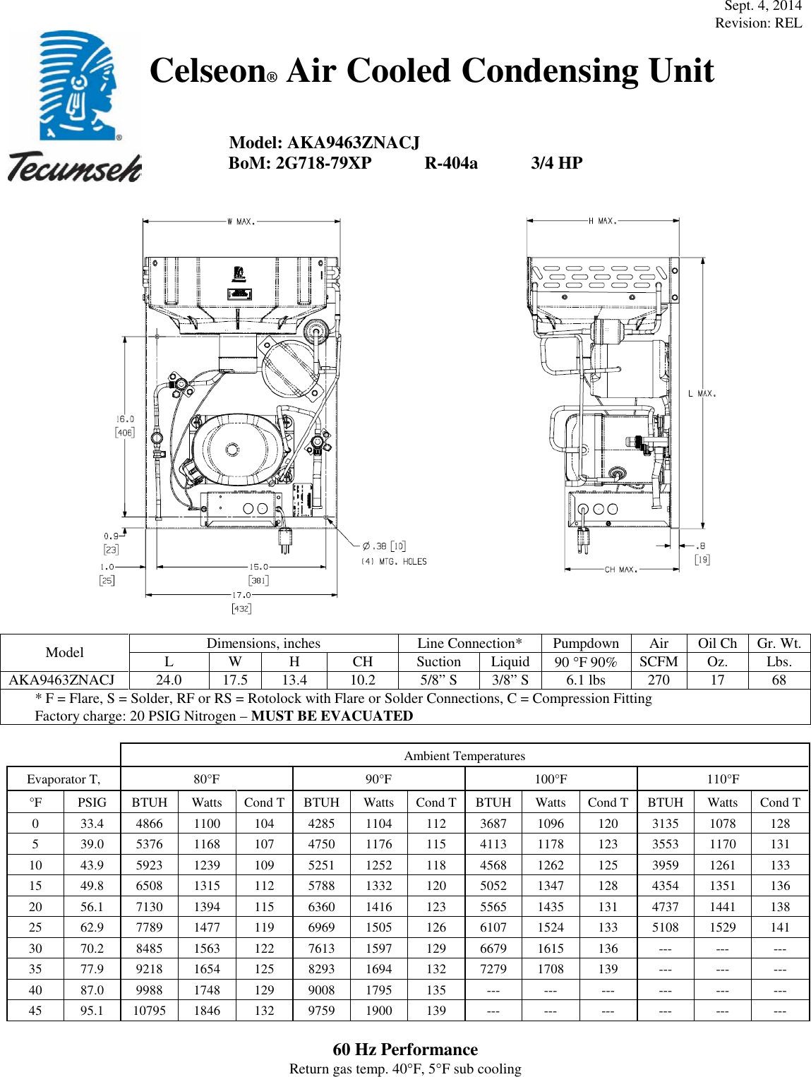 tecumseh-aka9463znacj-performance-data-sheet-june-6-2000