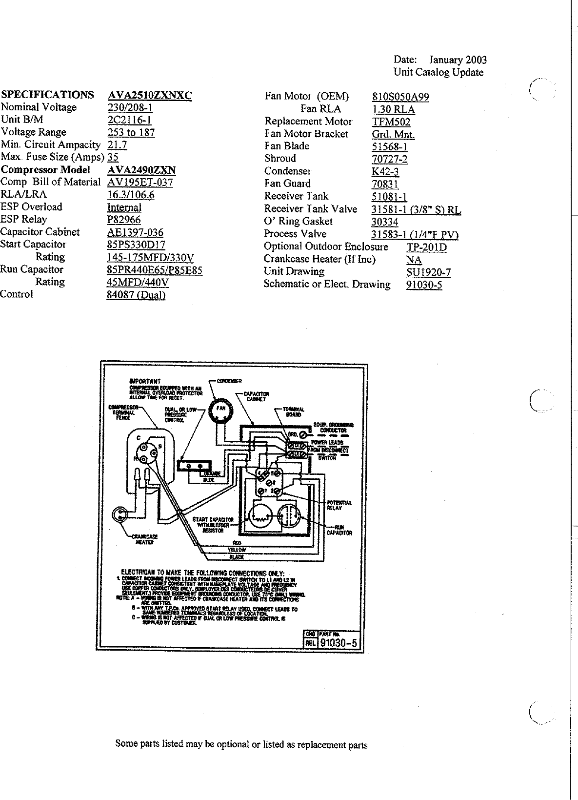 Tecumseh Ava2510Zxnxc Performance Data Sheet