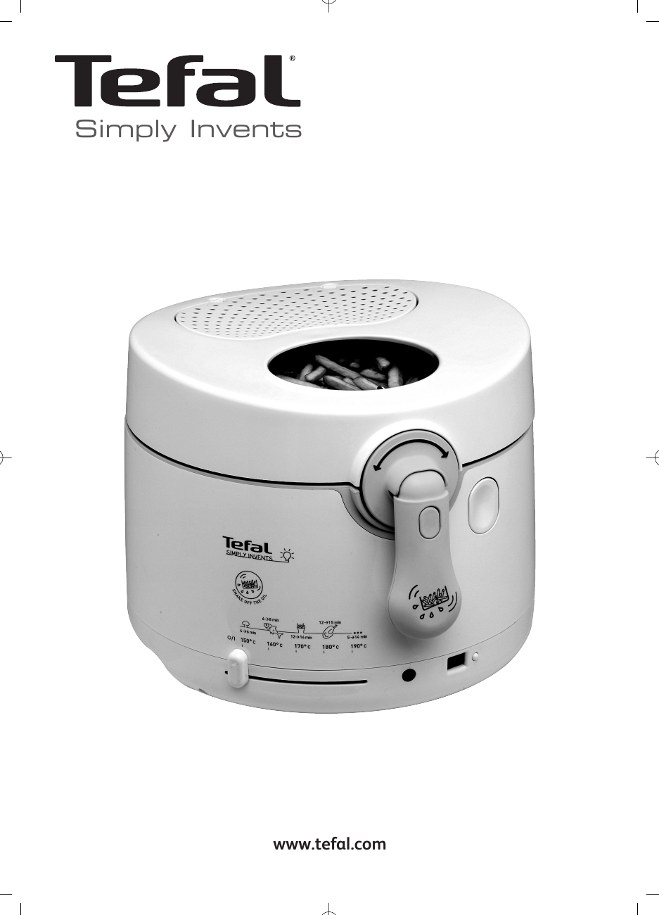 Page 1 of 12 - Tefal Tefal-Ff103415-Instruction-Manual- Simply Invent Fryer 5082670  Tefal-ff103415-instruction-manual