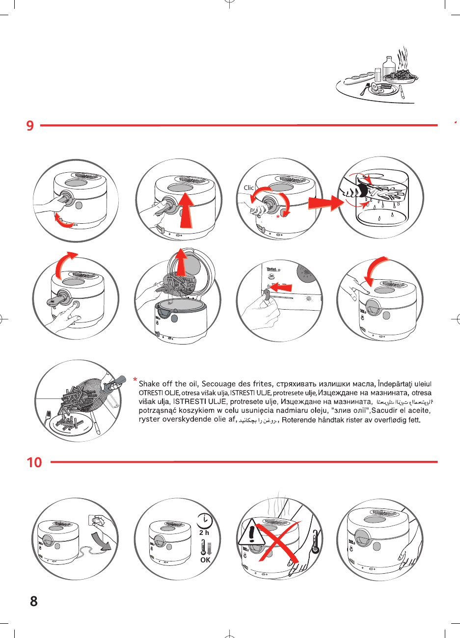 Page 8 of 12 - Tefal Tefal-Ff103415-Instruction-Manual- Simply Invent Fryer 5082670  Tefal-ff103415-instruction-manual
