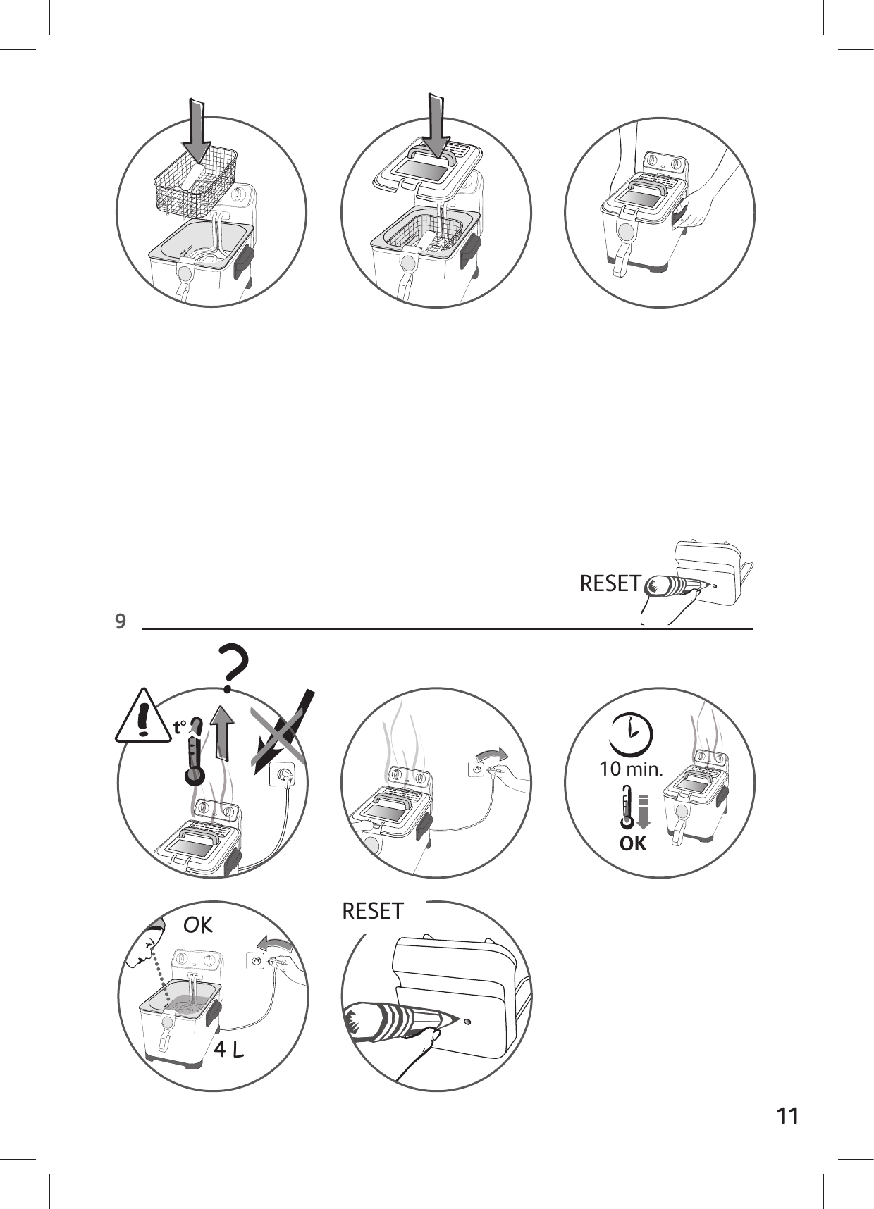 Page 11 of 12 - Tefal Tefal-Fr405200-Instruction-Manual- FR4052-TE-  Tefal-fr405200-instruction-manual