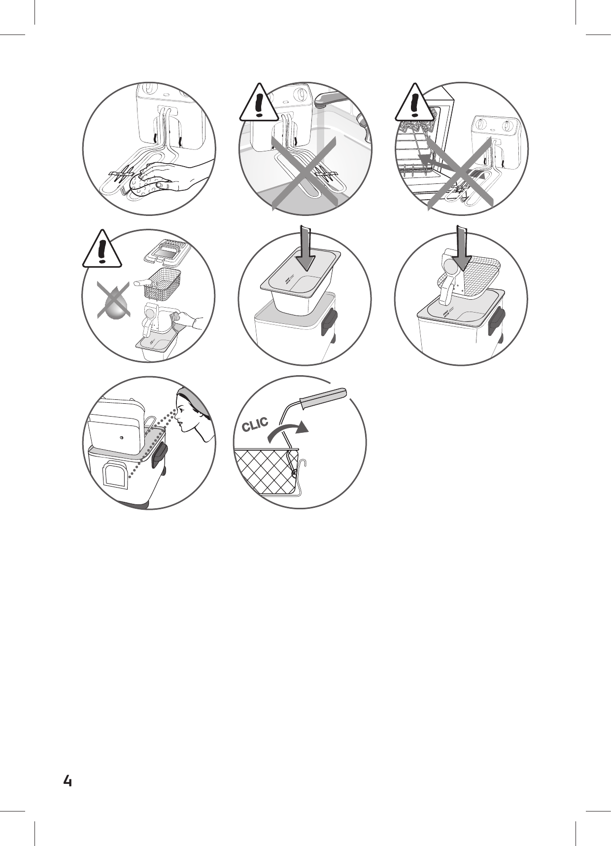 Page 4 of 12 - Tefal Tefal-Fr405200-Instruction-Manual- FR4052-TE-  Tefal-fr405200-instruction-manual