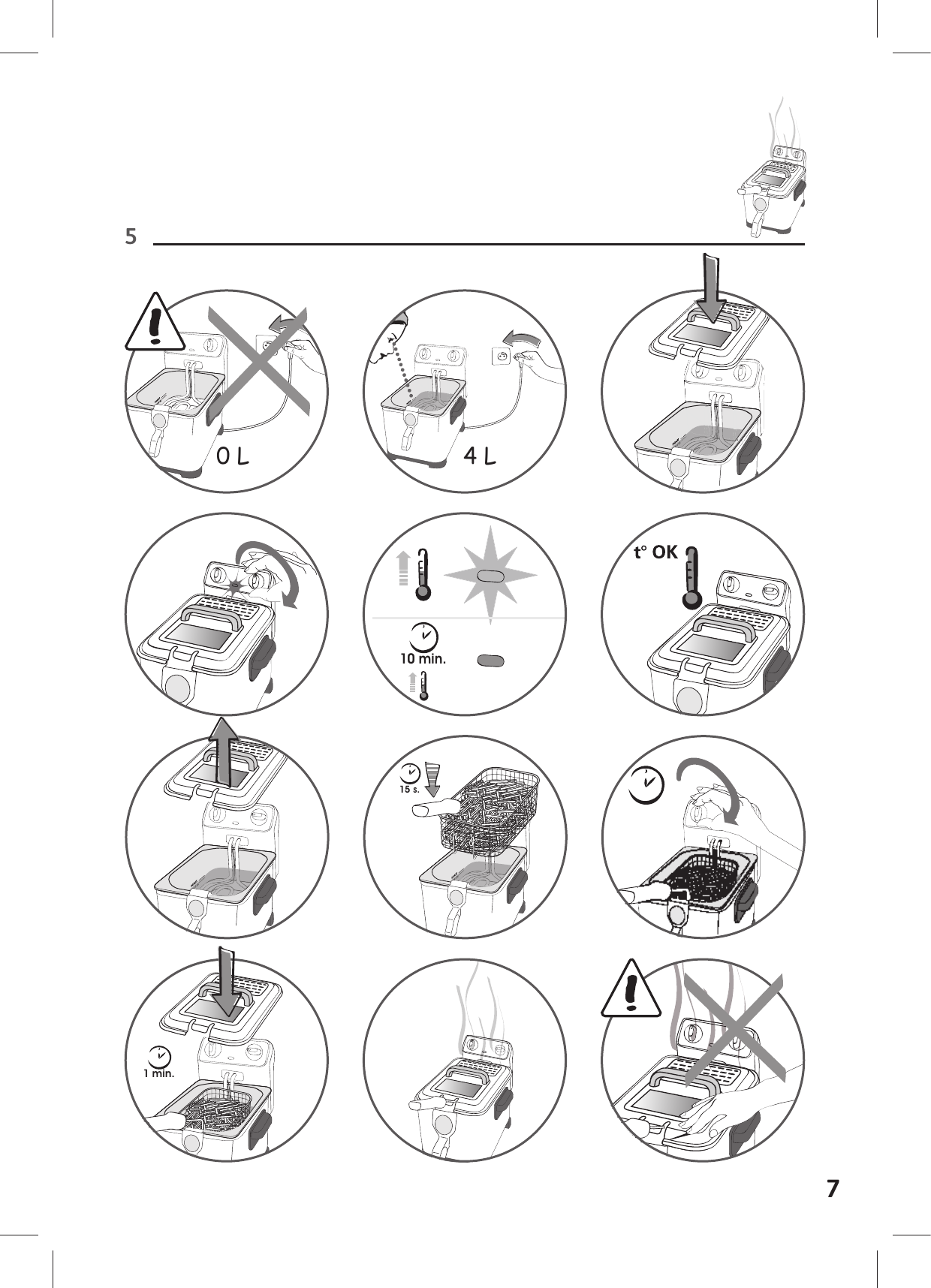 Page 7 of 12 - Tefal Tefal-Fr405200-Instruction-Manual- FR4052-TE-  Tefal-fr405200-instruction-manual