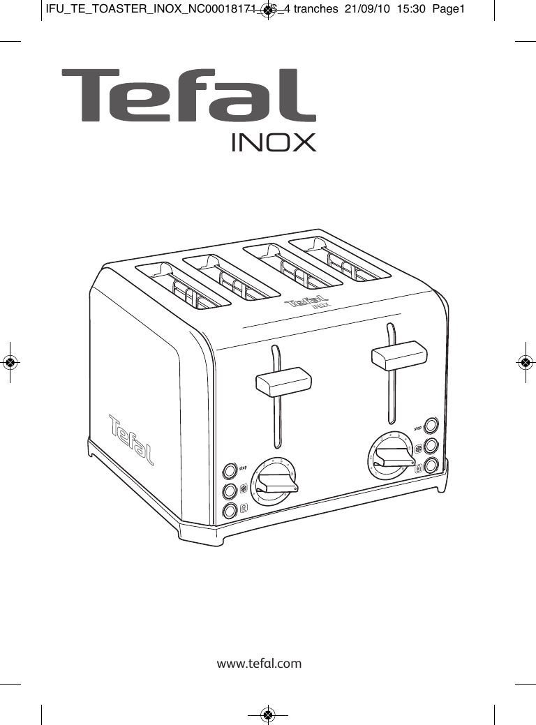 Tefal Tt543715 Instruction Manual 0828488 01