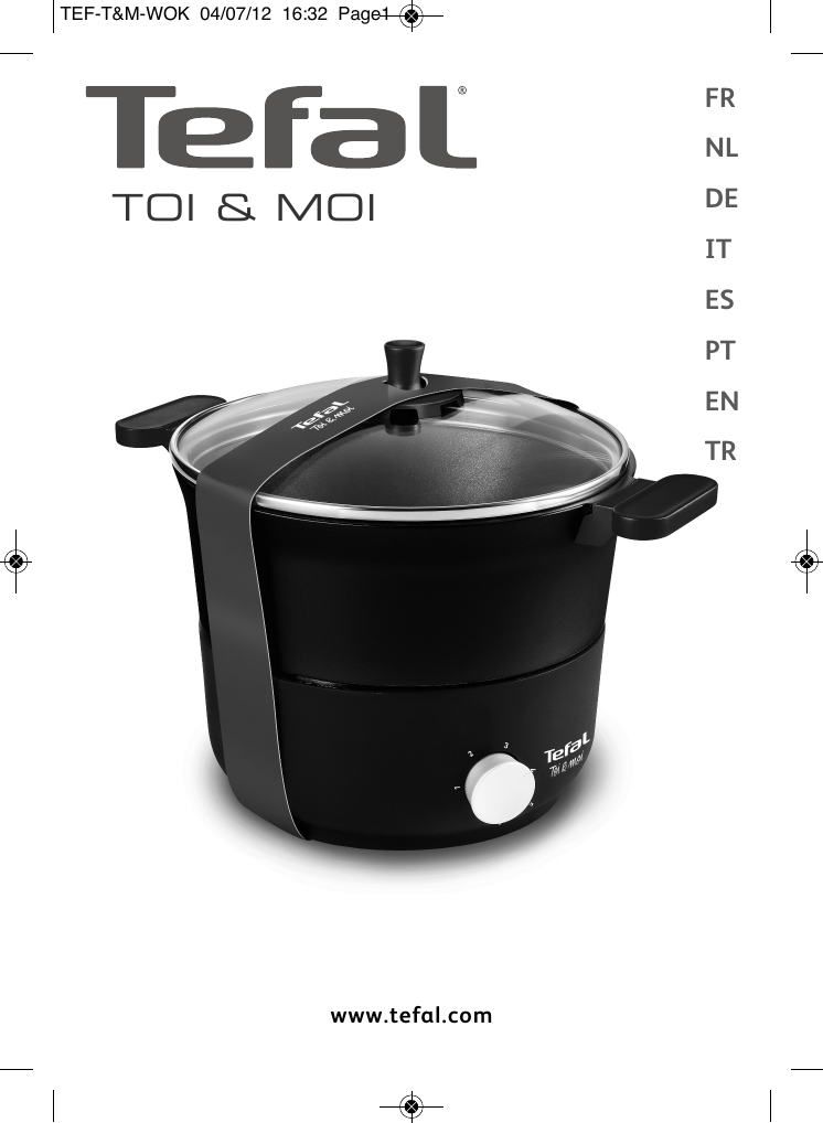 Tefal Wo601601 Instruction Manual Tfal CURVGRIL