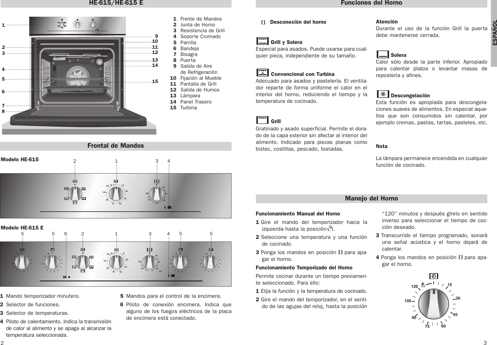 Teka He 615 Users Manual 3172303 001