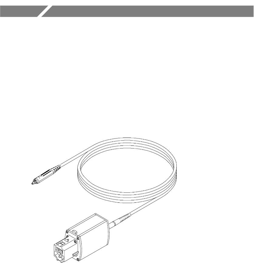 Tektronix P7240 4Ghz  Probe  /cable cut/ 