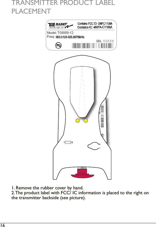 IO  TRANSMITTER PRODUCT LABELPLACEMENTI2)@+6(8+)$4+)%&amp;77+%)&apos;(8+%)7-)4*&quot;.2H2)34+)&lt;%(.&amp;&apos;$),*7+,)/!$4)V;;Y)Z;)!&quot;5(%6*$!(&quot;)!#)&lt;,*&apos;+.)$()$4+)%!=4$)(&quot;)$4+)$%*&quot;#6!$$+%)7*&apos;C#!.+)X#++)&lt;!&apos;$&amp;%+[21 0