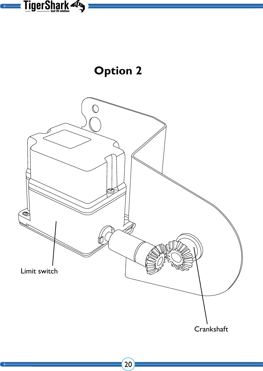 TigerSharkboat lift solutions20CrankshaftLimit switchOption 2