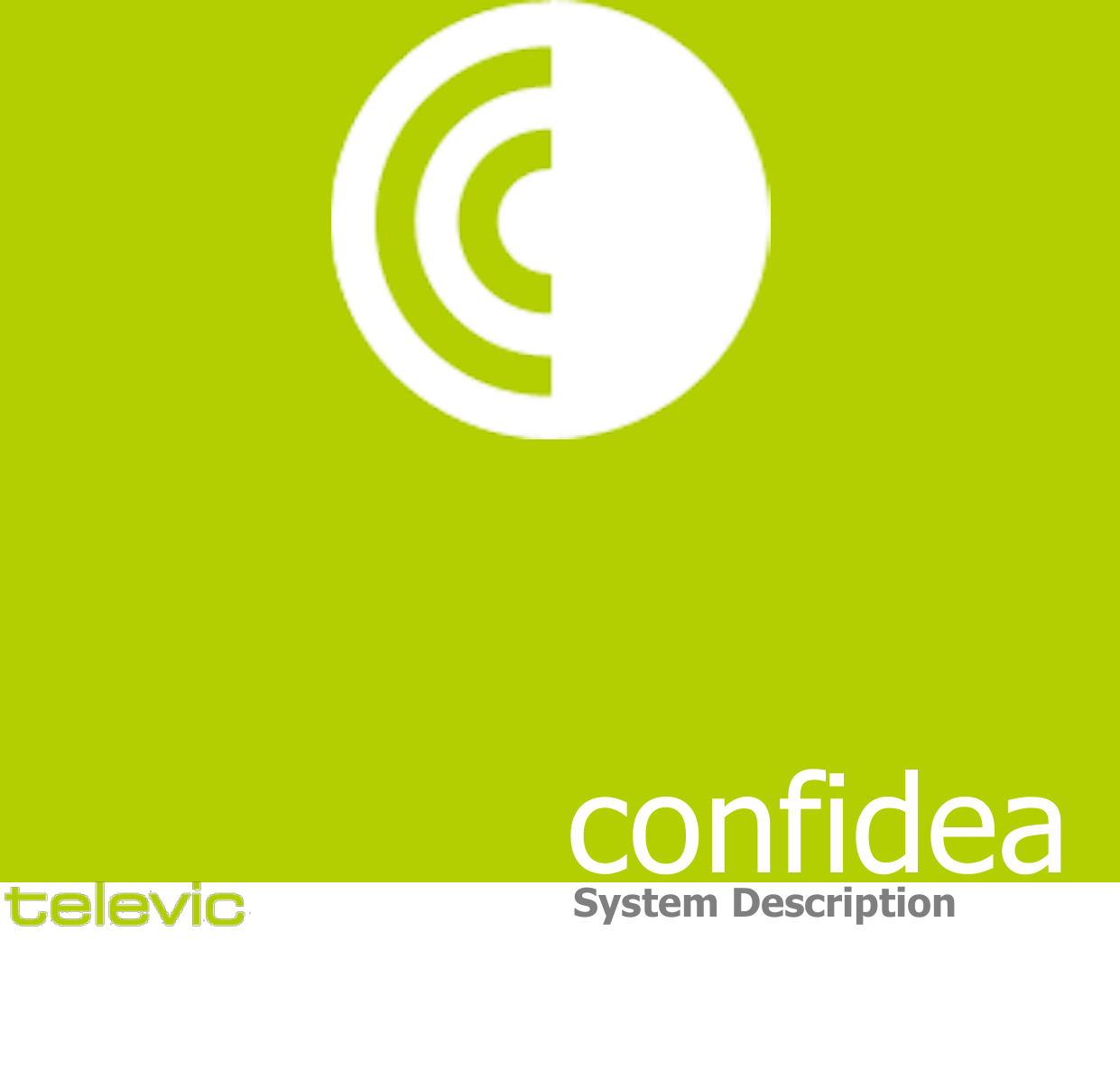    confidea System Description     