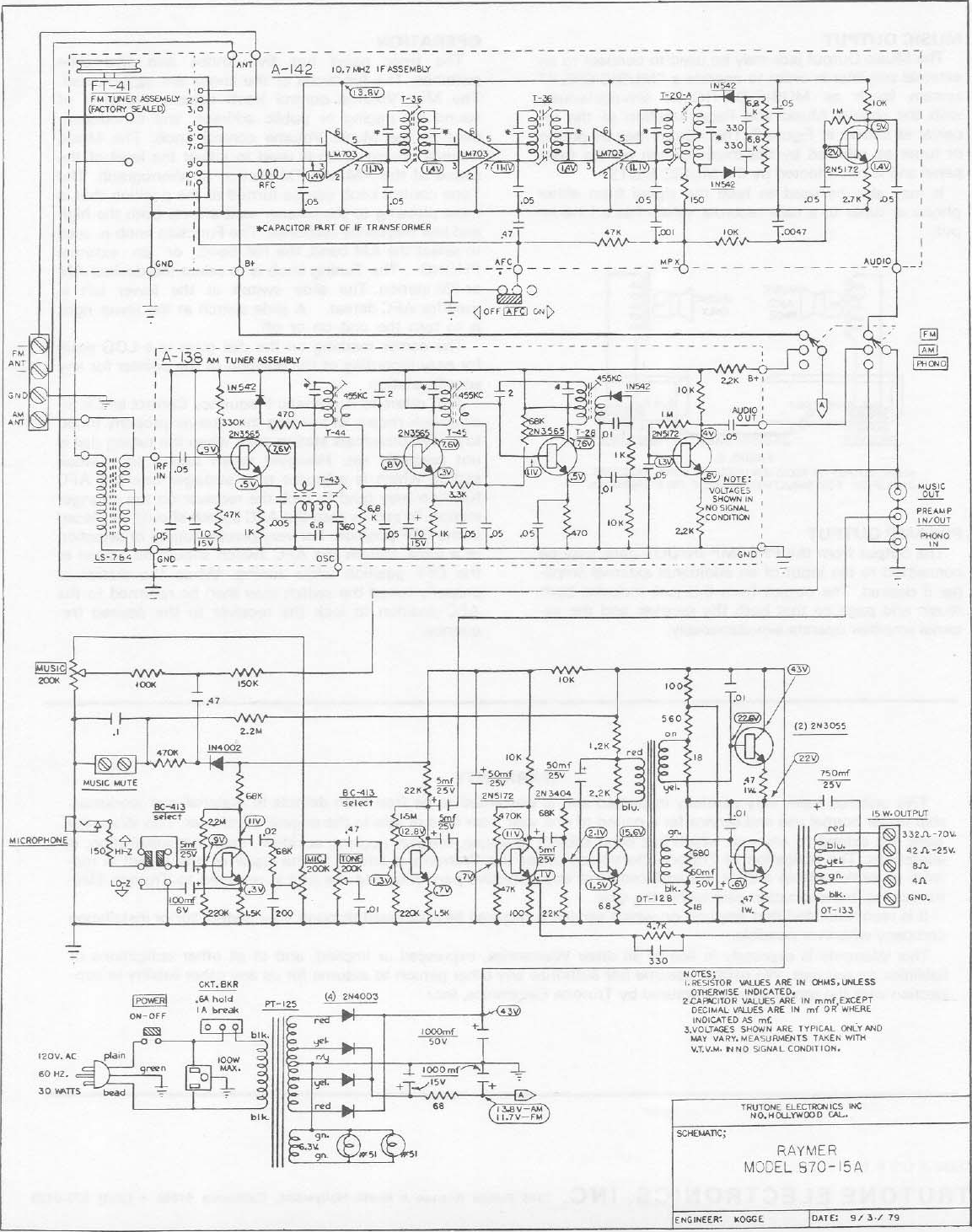 Page 4 of 4 - Telex Telex-Am-Fm-Receiver-870-15A-Users-Manual- 870-15A EDS  Telex-am-fm-receiver-870-15a-users-manual