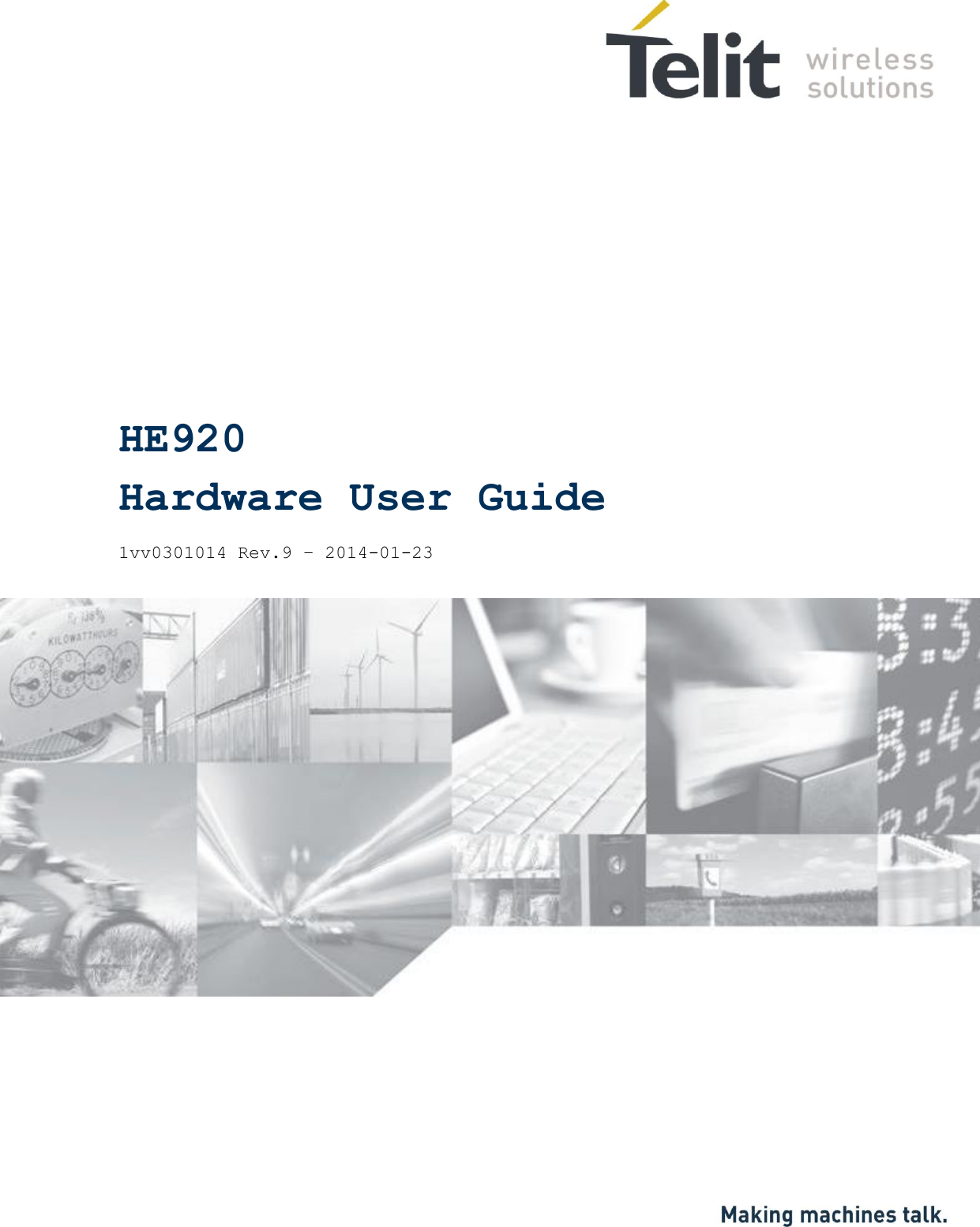                    HE920 Hardware User Guide  1vv0301014 Rev.9 – 2014-01-23 