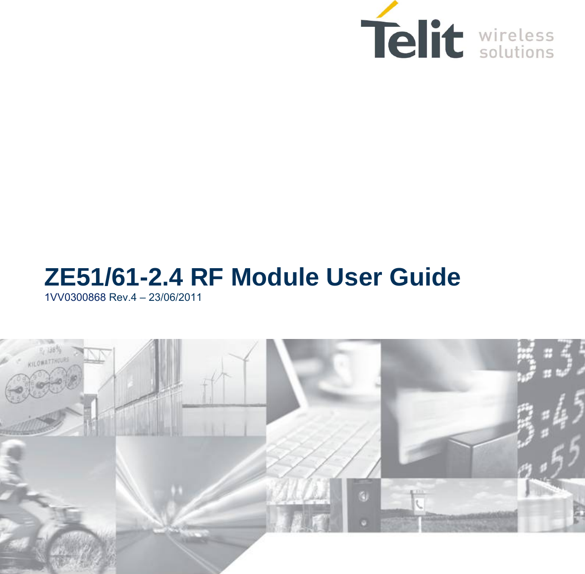  ZE51/61-2.4 RF Module User Guide 1VV0300868 Rev.4 – 23/06/2011                            