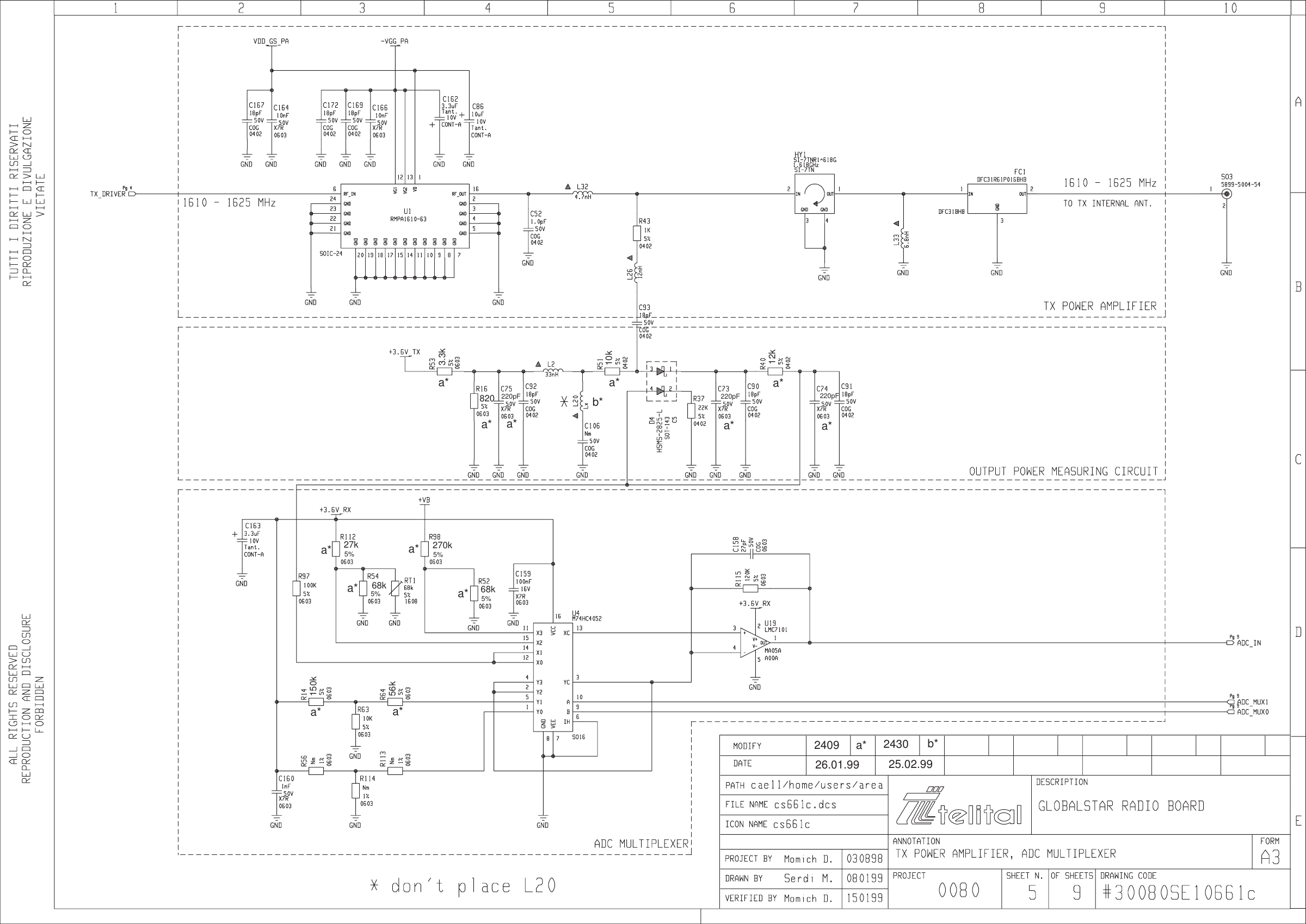 3.3ka*820 220pFa* a*10ka*12ka*220pF 220pFa* a*150k56k27k5%a* a*a*a* 5%68k270k5%a*68k5%a*b*240926.01.99a* b*243025.02.99