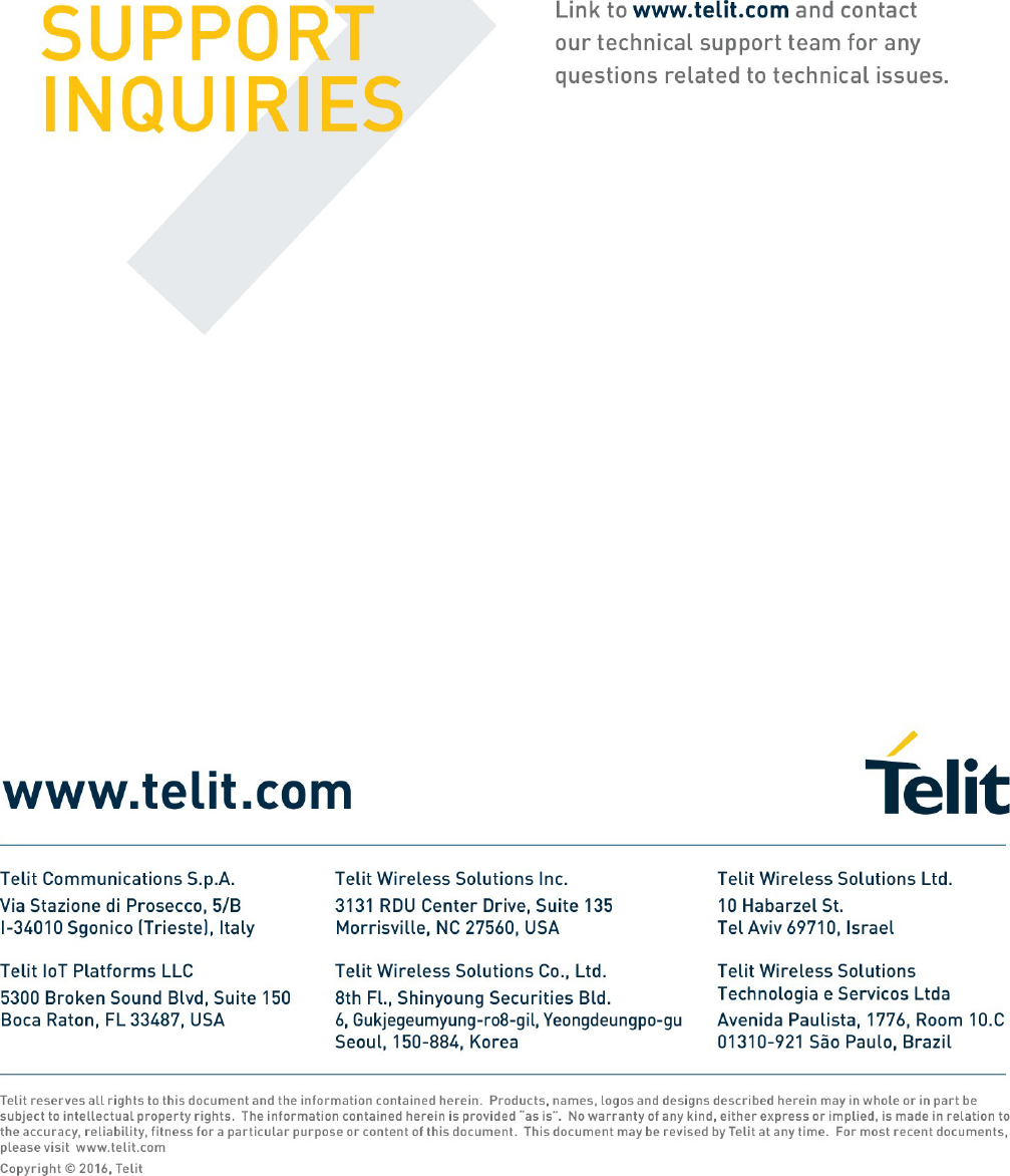 Page 53 of Telit Wireless Solutions S50 Bluetooth 5 LE Module User Manual BlueMod S50 Hardware User Guide