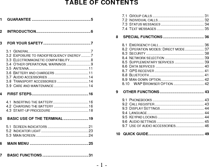 User Guide - 2 -  en 