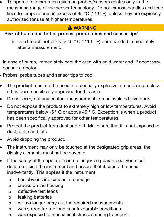 Page 11 of Testo SE and KGaA 04800069 Testo Control Unit User Manual 