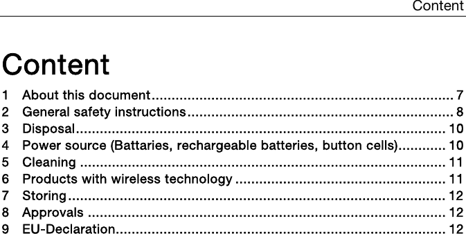 Page 7 of Testo SE and KGaA 04800069 Testo Control Unit User Manual 