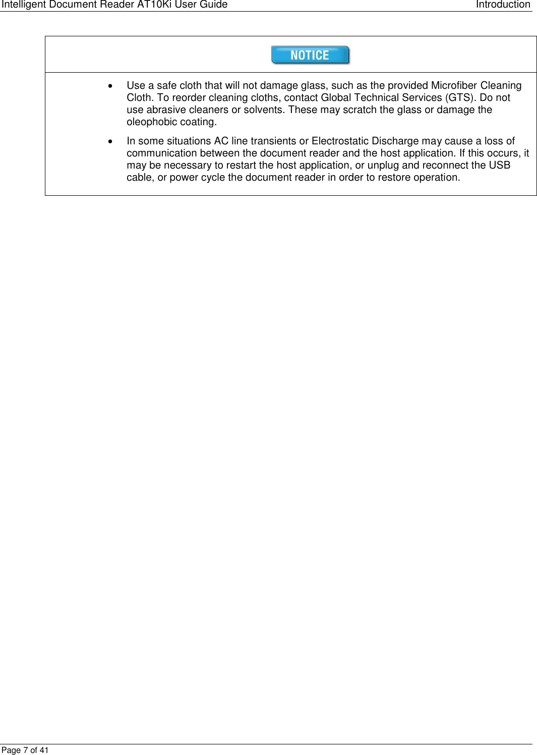 Page 7 of Thales DIS USA PR01523 ation Scanner User Manual