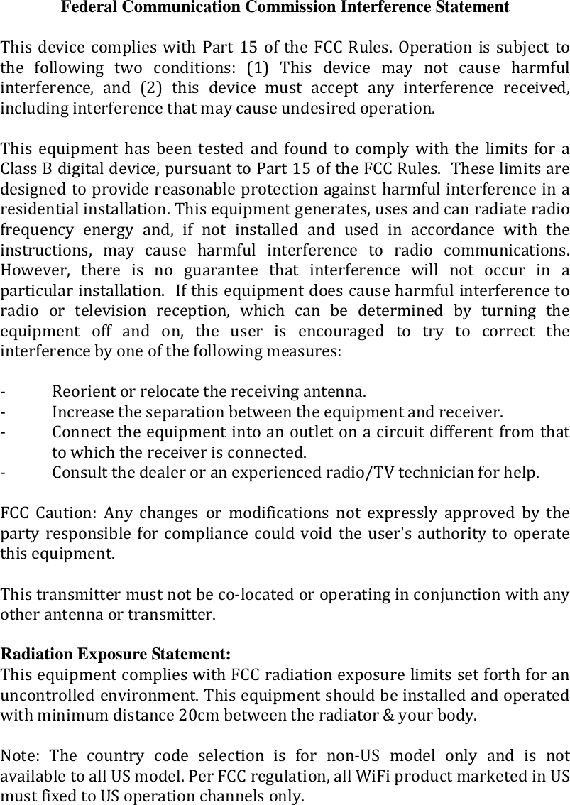 Federal Communication Commission Interference Statement   &quot;    - 45 !     6  !     7 849   &quot;    &quot; !!$  8:9   &quot;    ! $ !&quot;  (&quot;      !  &quot;     &quot;  ! ; $-45!&quot;   &quot; !!(&quot;  $!(   $ !         $ &quot;   &quot; ! !   &quot; &quot; &lt; $       !     !(&quot; &quot; !!   $     &quot;     (&quot;  !!  $          !!! &quot; 7    (&quot;  (&quot; !!!&quot;   +=0! 7 %    &quot; !  +     ! &quot;    #   (&quot; &quot; &quot;  6 &quot; Radiation Exposure Statement: (&quot; &quot;  +&quot; !!&quot; (&quot; &quot; &quot; &quot; :&gt;&quot;  . 7      ! ?3 &quot;     ?3&quot; - $) &quot; ?3&quot; !+?3