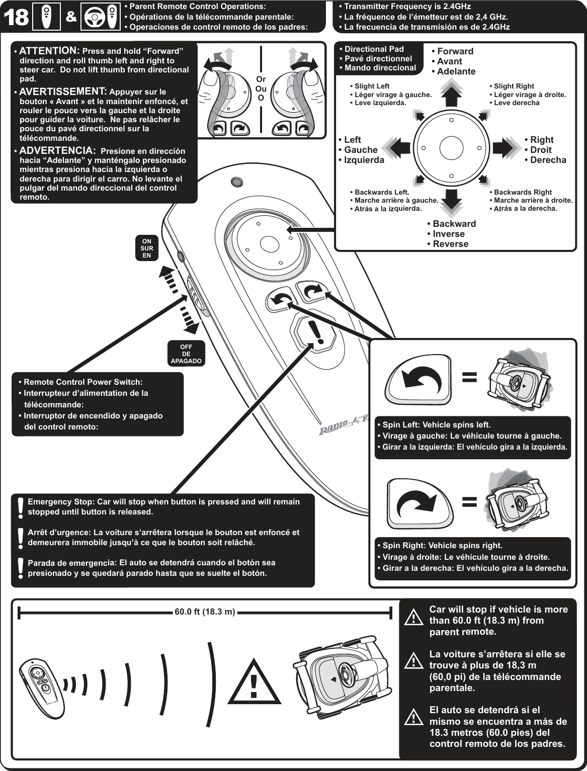 Page 10 of The Radio Flyer 930R GROW WITH ME RACER User Manual manual