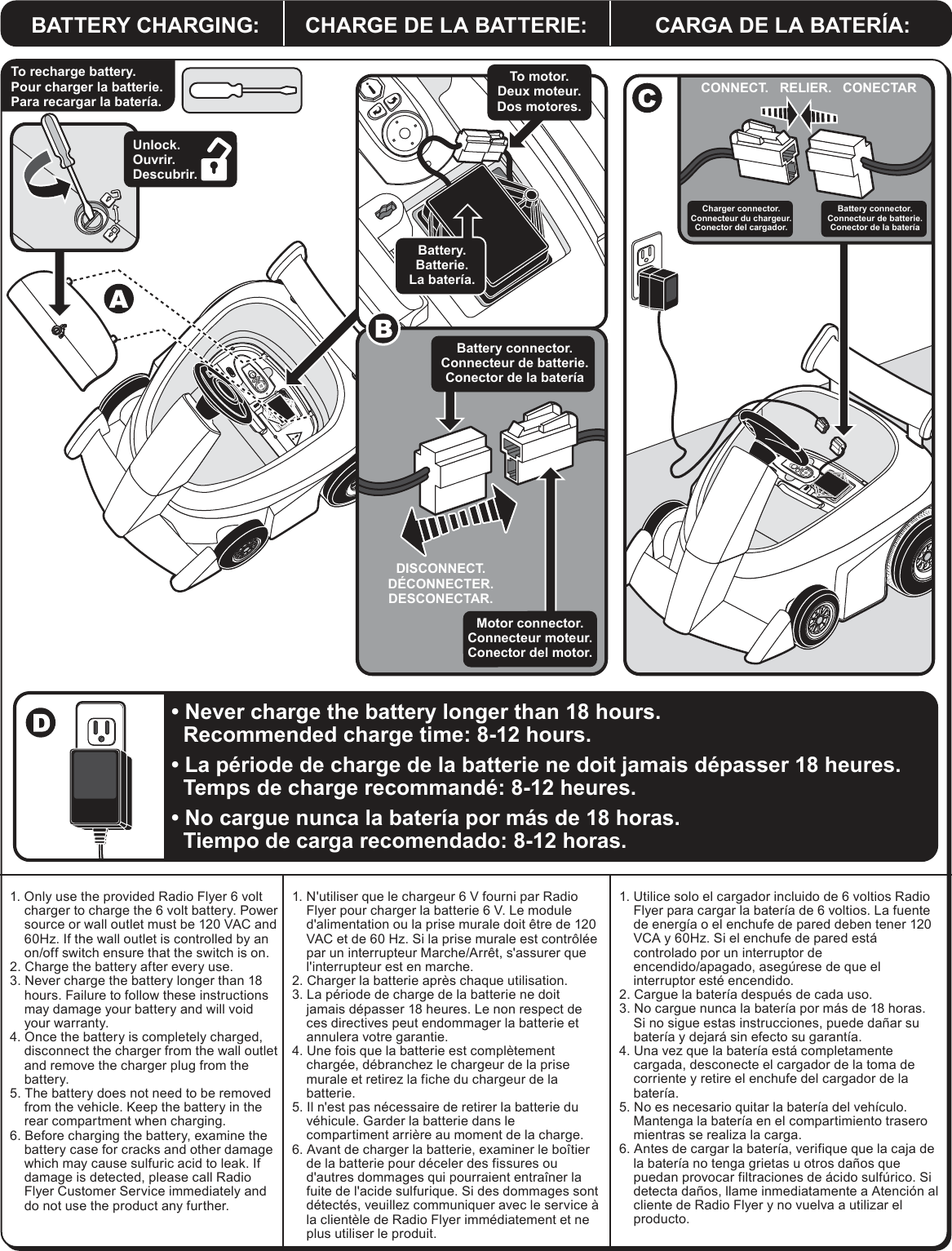 Page 4 of The Radio Flyer 930R GROW WITH ME RACER User Manual manual