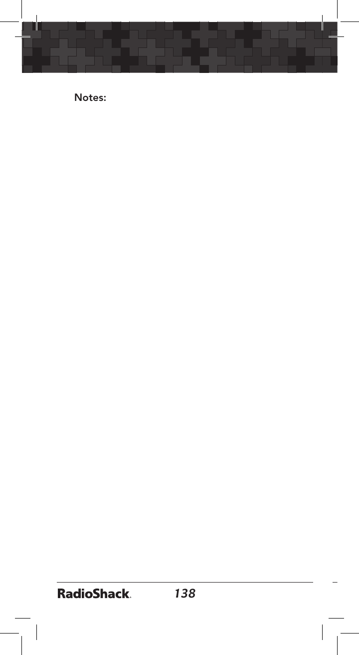 138139Notes: