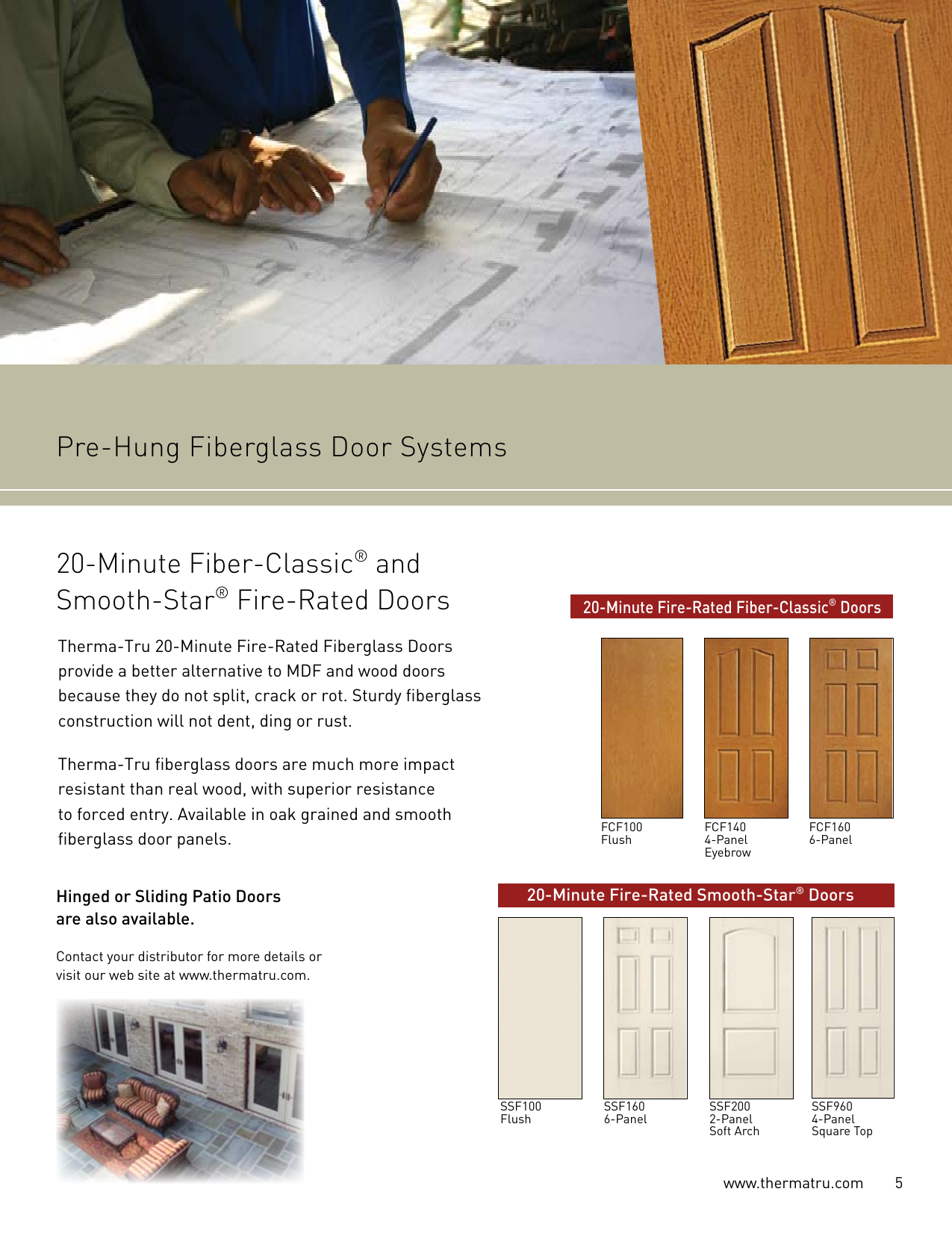 Page 5 of 12 - Therma-Tru Therma-Tru-Light-Commercial-Pre-Hung-Users-Manual-  Therma-tru-light-commercial-pre-hung-users-manual