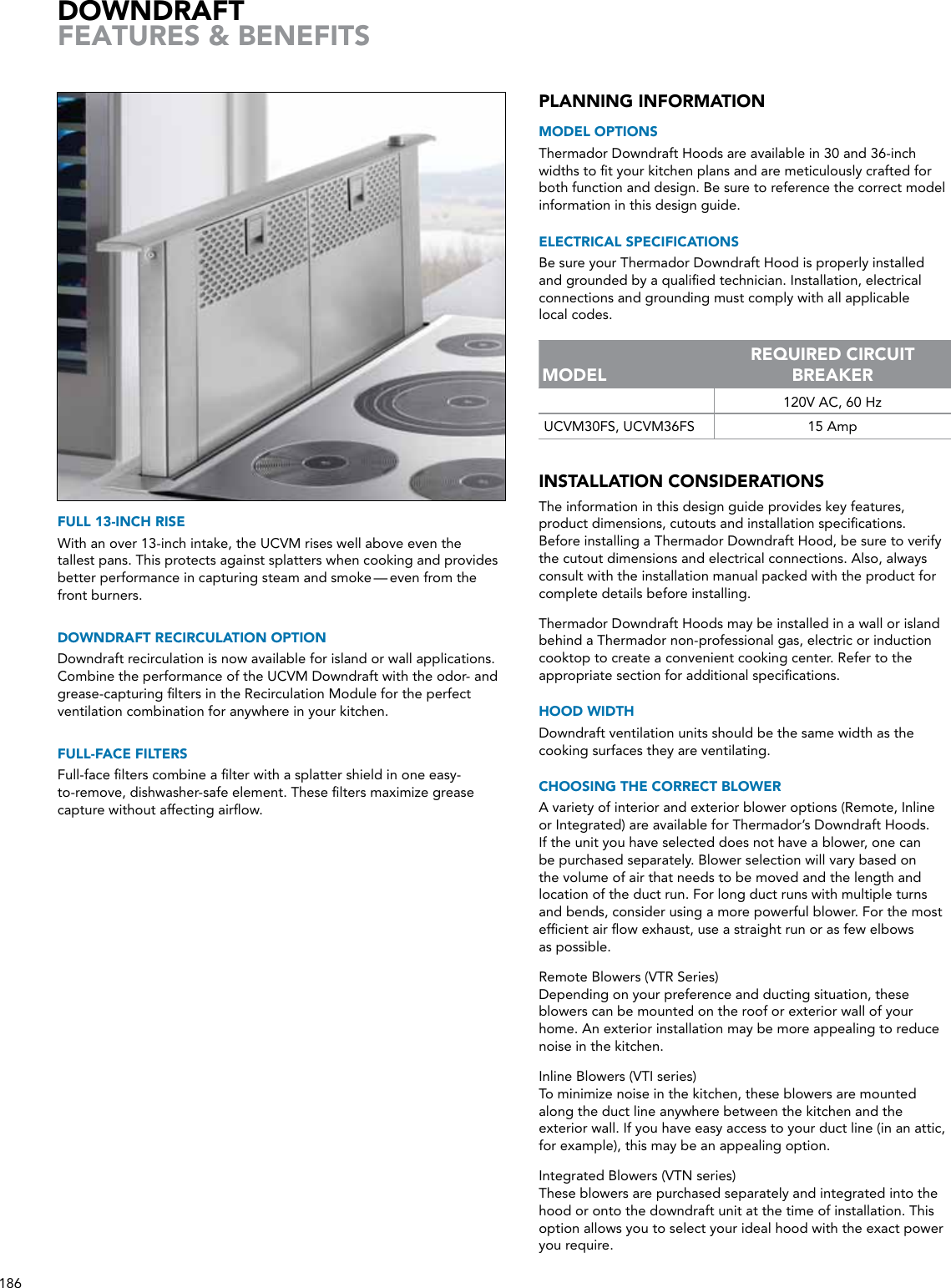 Page 3 of 6 - Thermador Thermador-Thermador-Cooktop-Ucvm36Fs-Users-Manual-  Thermador-thermador-cooktop-ucvm36fs-users-manual