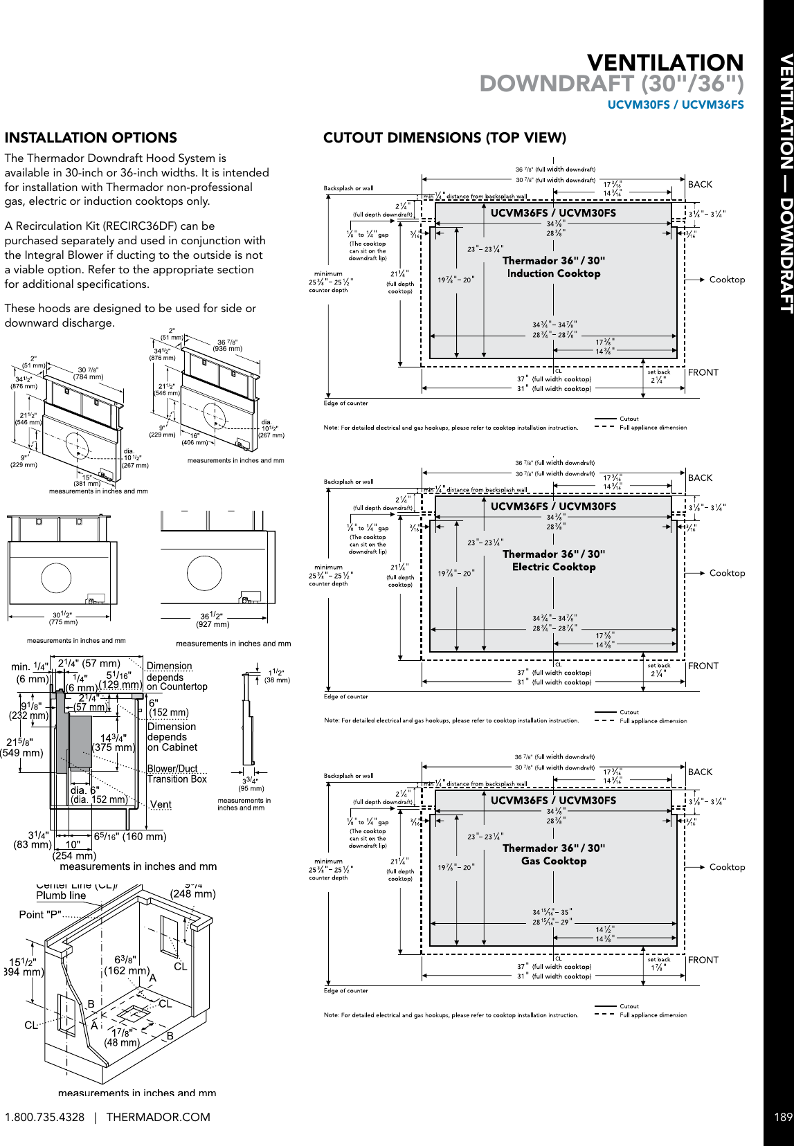 Page 6 of 6 - Thermador Thermador-Thermador-Cooktop-Ucvm36Fs-Users-Manual-  Thermador-thermador-cooktop-ucvm36fs-users-manual