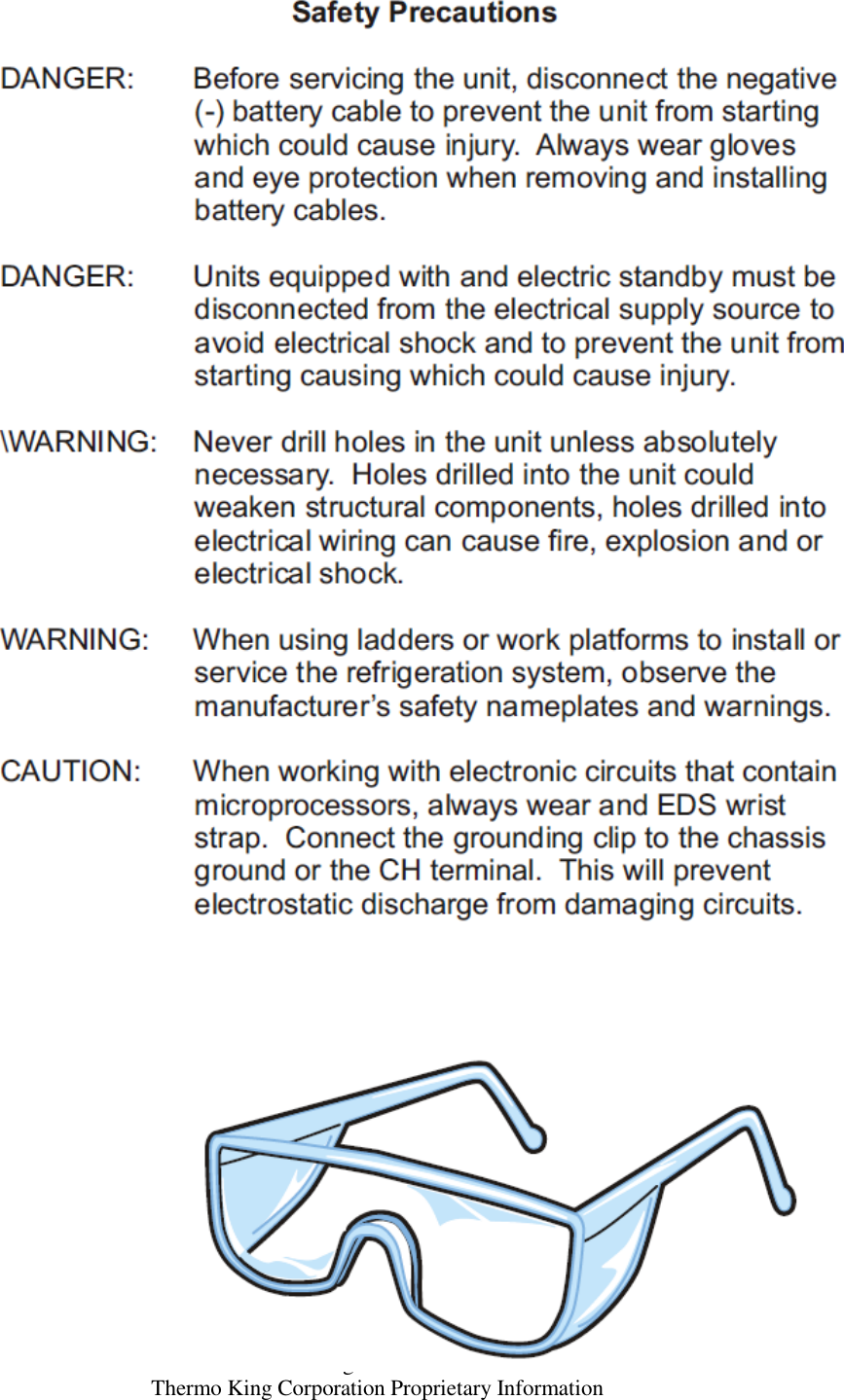  Page 2 of 15 Thermo King Corporation Proprietary Information  