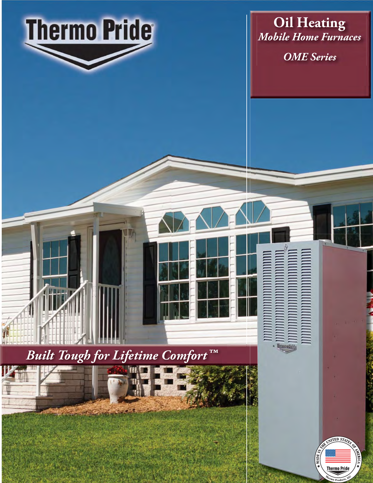 Page 1 of 4 - Thermo-Products Thermo-Products-Mobile-Home-Furnace-Ome-Series-Users-Manual- PL041005 OME Oil Mobile Home Brochure 072213  Thermo-products-mobile-home-furnace-ome-series-users-manual