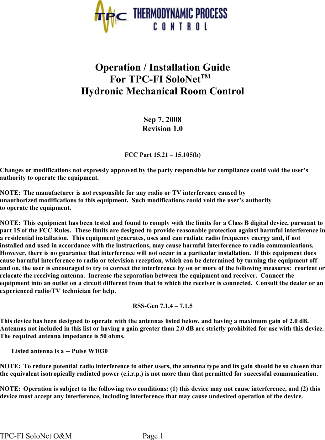 Thermodynamic Process Control LFC001TPCMVPMV Thermodynamic Controller ...