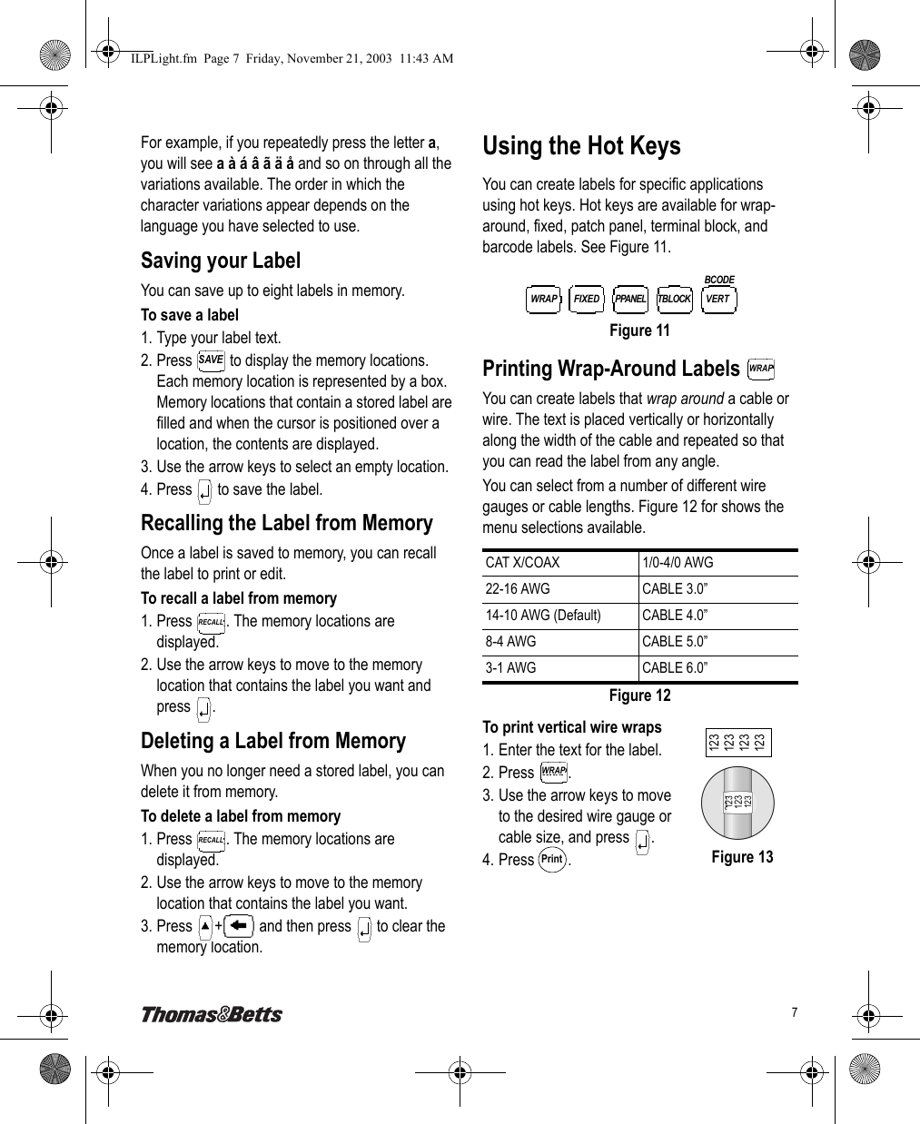 Thomas And Betts Ezl 100 Users Manual ILPLight