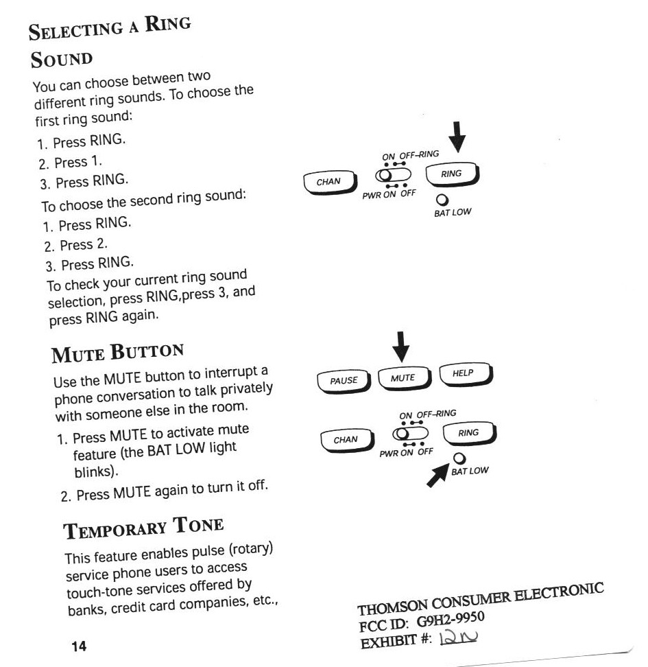 900 MHz Cordless Telephone with Answering Machine User Manual