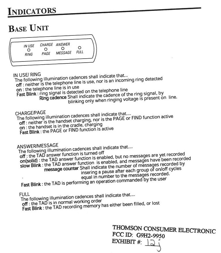 900 MHz Cordless Telephone with Answering Machine User Manual