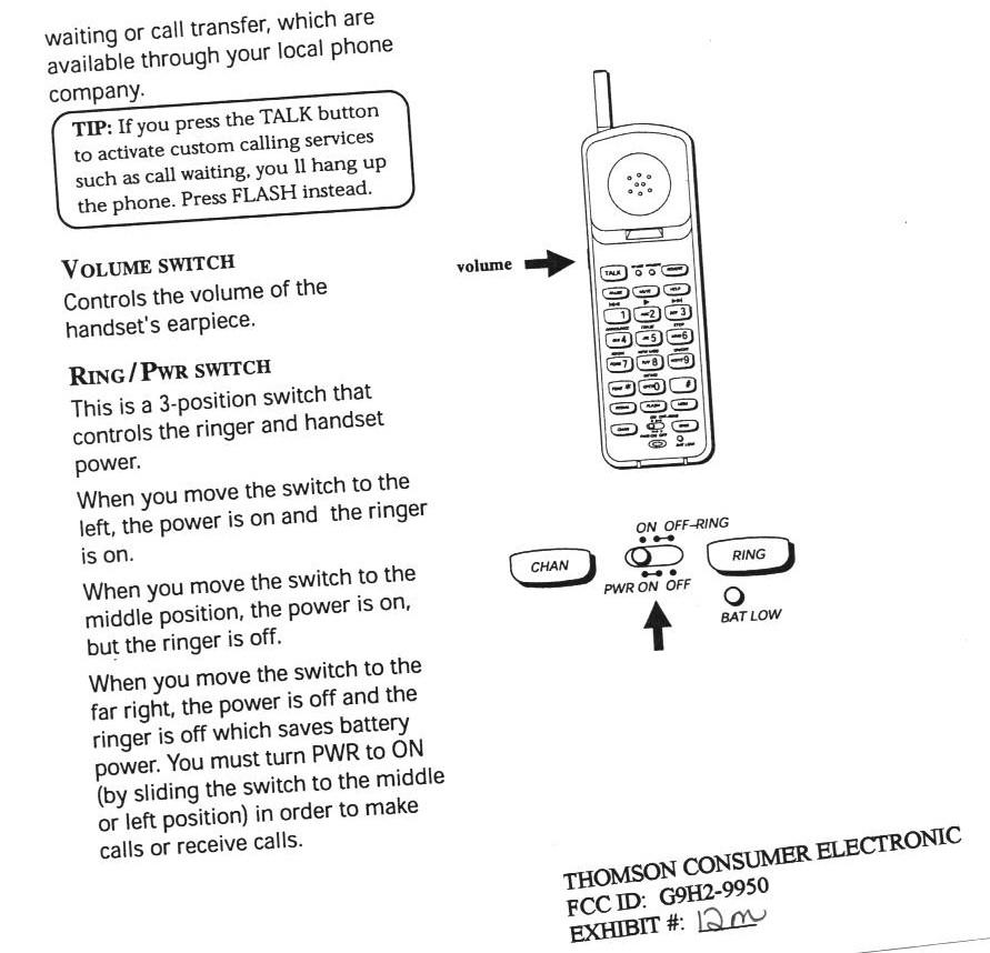 900 MHz Cordless Telephone with Answering Machine User Manual