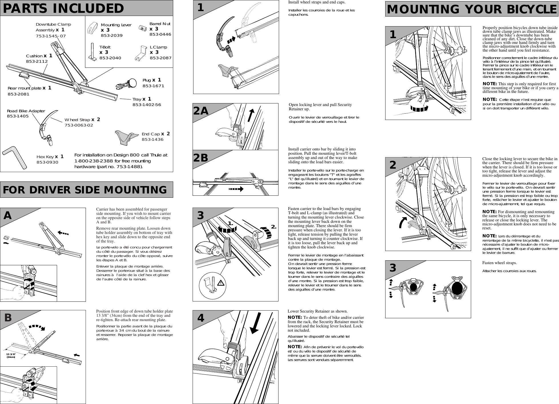 Thule 599 Users Manual MEC 4848THU