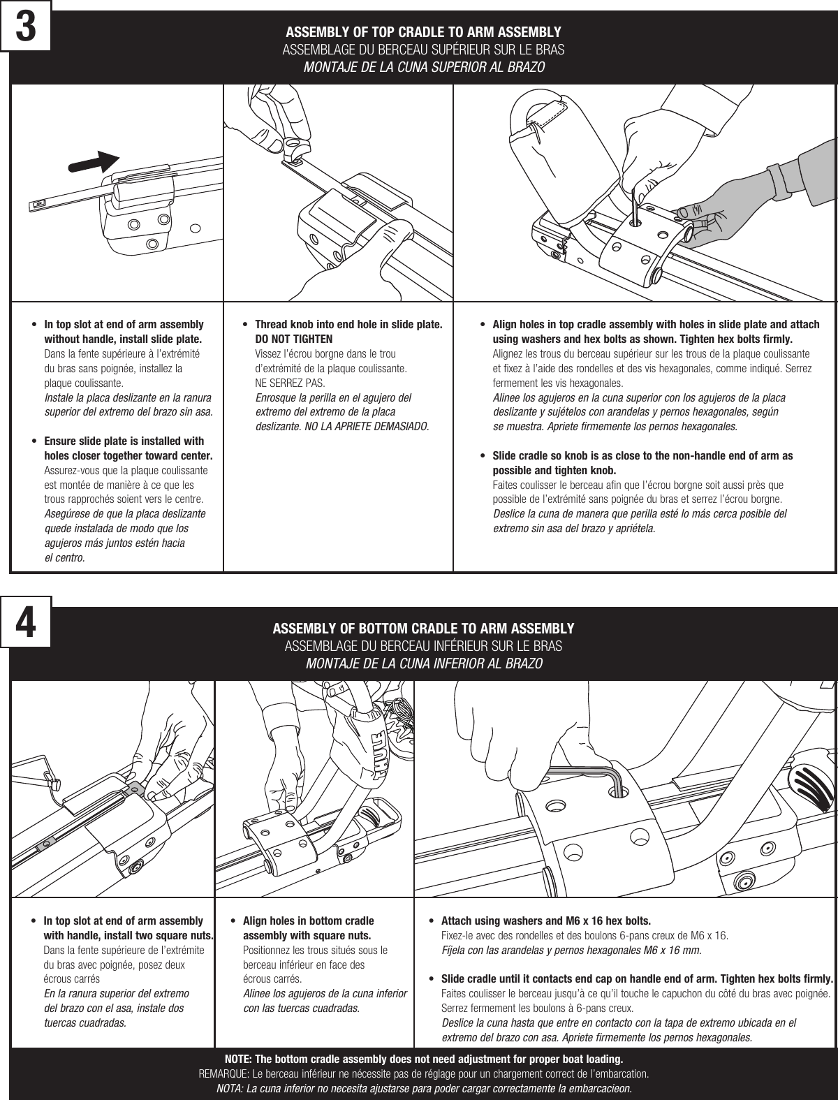 Page 4 of 12 - Thule Thule-897Xt-Users-Manual- 897xt Hullavator Kayak Rack Instruction Manual  Thule-897xt-users-manual