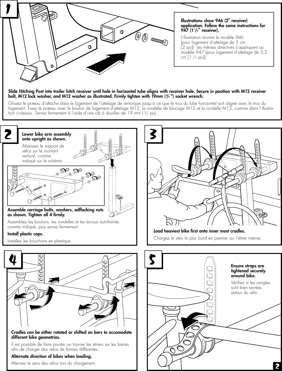 Page 2 of 4 - Thule Thule-94691946-Users-Manual- 946/947  Thule-94691946-users-manual