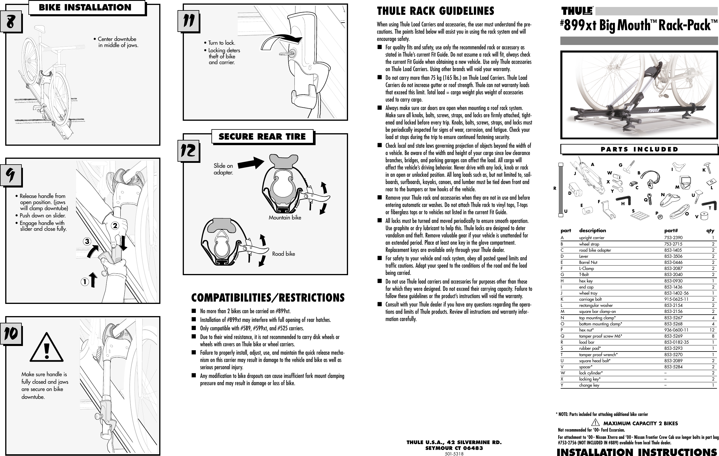 thule big mouth adapter