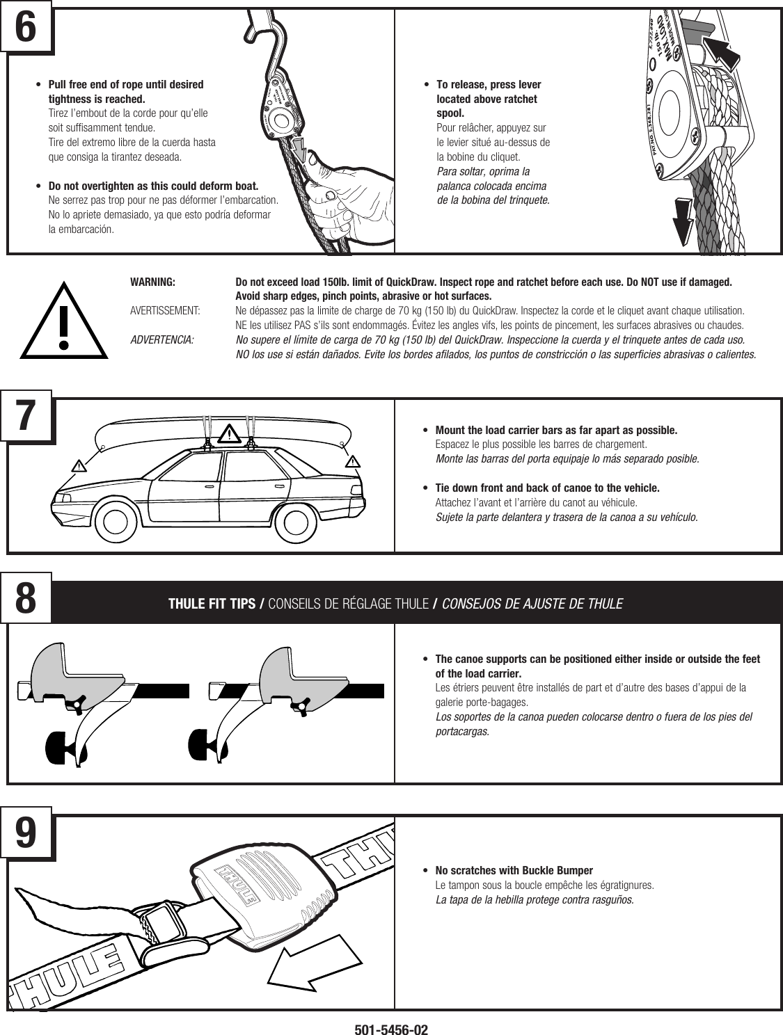 thule canoe carrier 579xt