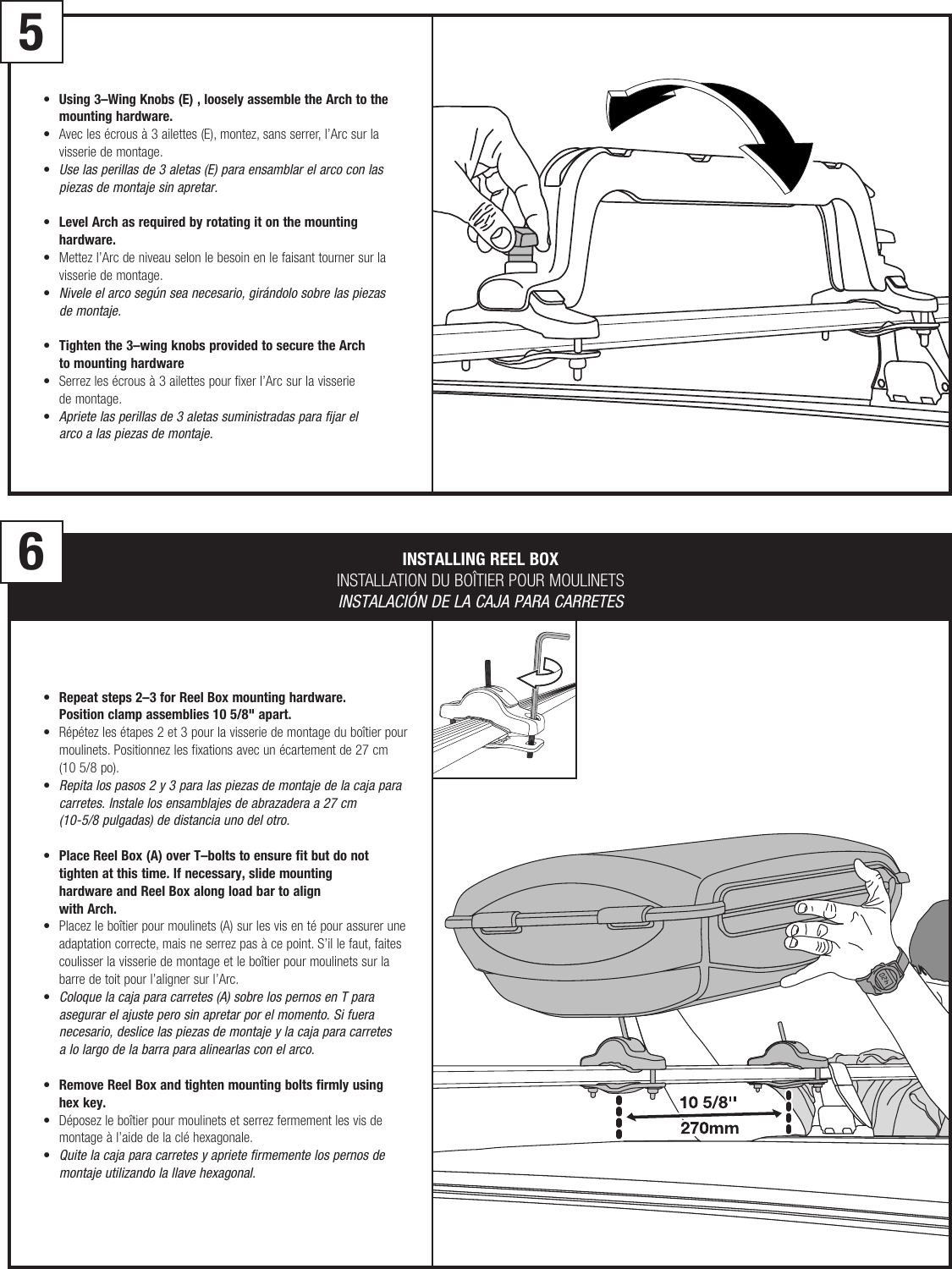 Thule Cast Away 885 Users Manual 501 5427 02 885