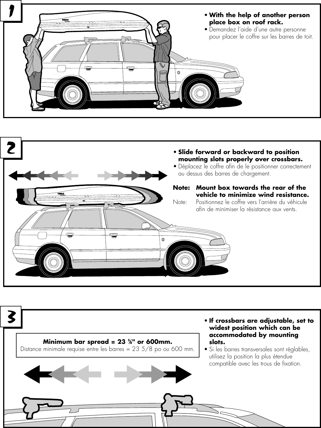 Page 4 of 7 - Thule Thule-Evolution-672-Users-Manual- 05070 E.I.  Thule-evolution-672-users-manual