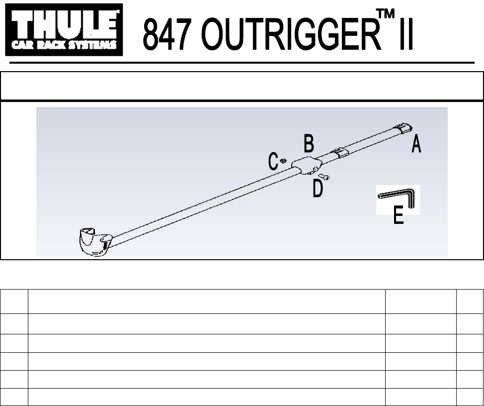 thule 847 outrigger ii