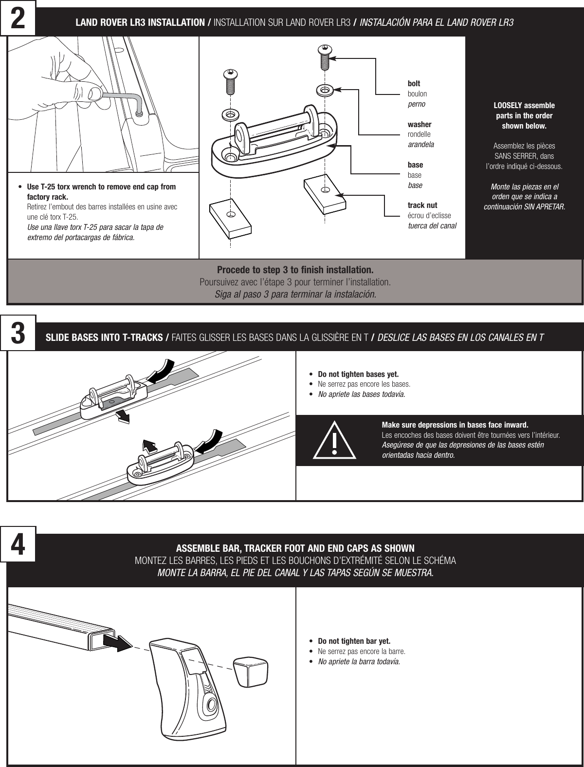 Thule Tk12 Users Manual 501 5531 02