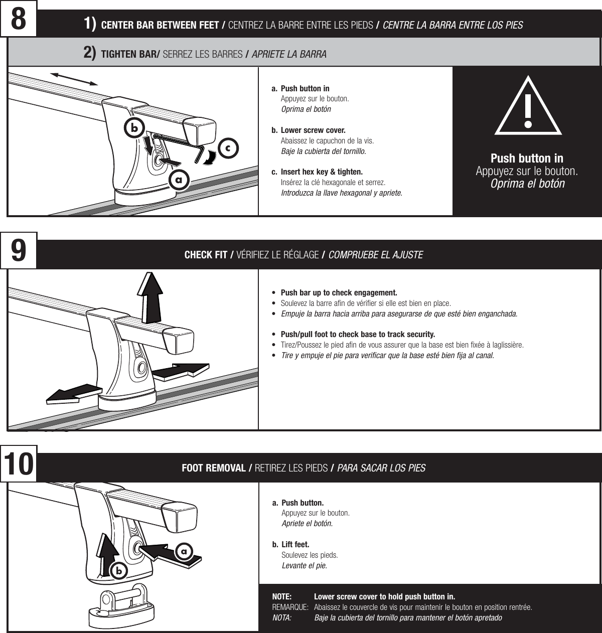 Thule Tk12 Users Manual 501 5531 02