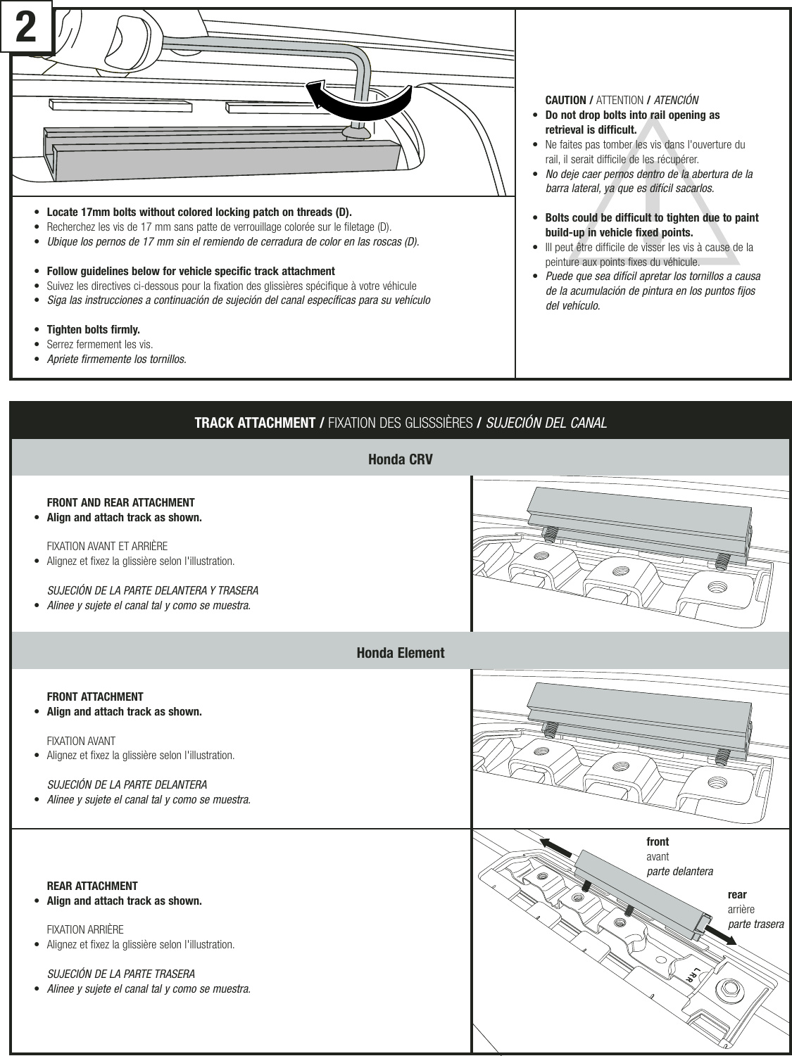 Thule Tk8 Users Manual 501 5444 Tk8 9